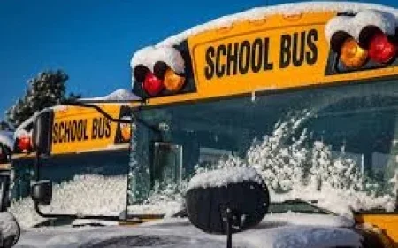 School Bus Disruptions Loom as Freezing Rain, Winter Storm Warnings Hit Southern Québec