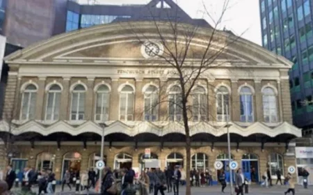 Fenchurch Street Station: Person taken to hospital after incident