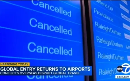 Global Entry Tsa Precheck Shutdown: DHS Reactivates Global Entry as War Disrupts Travel