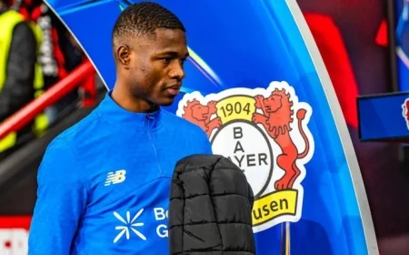 Leverkusen’s Rising Star: Christian Kofane’s Near-Miss on the Training Pitch and a Champions League Test