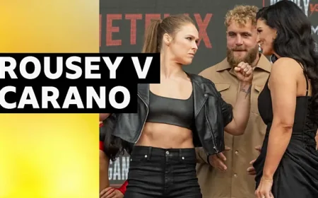 Ronda Rousey vs Gina Carano: Netflix Fight Date Set, Valentina UFC Pay War of Words Explodes