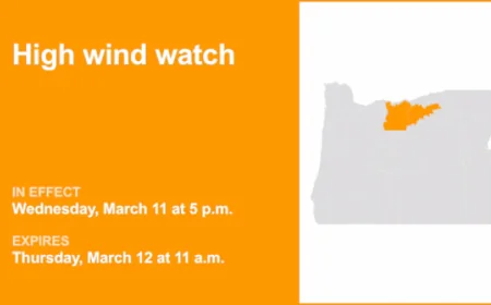 High Wind Watch, High Wind Warning, Wind Advisory: National Alert Roundup — Wednesday, March 11, 2026