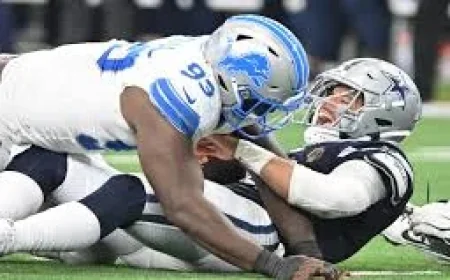 Josh Paschal Released by Lions After Four Years: 3 Roster Pressures Behind the Move