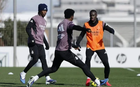 Tchouameni: “Ferland Mendy in training looks like he’s playing against kids”