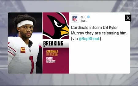 Kyler Murray Vikings: Cardinals Release QB as Minnesota Pushes to Sign