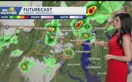 Tornado Maryland: 6:45–7:05 p.m. ET Storm Updates Reveal a Fast-Moving Threat After Record Warmth