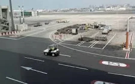 Dubai Creek Harbour — Watch: Moment of drone strike close to Dubai Airport