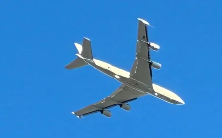 Doomsday Plane sightings over California signal a visible moment in U.S. airborne command readiness