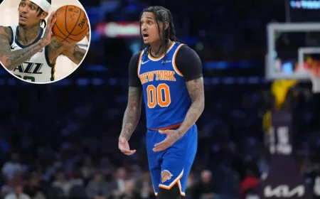 Jazz Vs Knicks: Knicks Rally From Early Hole, Win 134-117 in Salt Lake City
