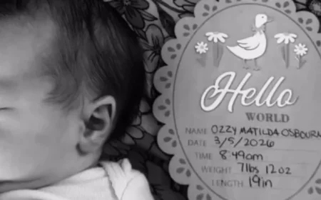 Jack Osbourne Welcomes Daughter Ozzy Matilda Osbourne