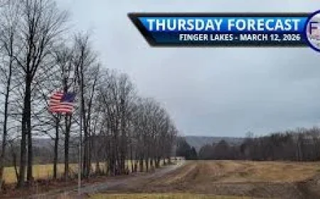 Forecast: Clear Skies Now, a Cold Front Next—The Contradiction Inside Thursday’s Calm