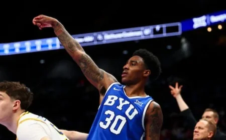 Kennard Davis Scores 20 to Propel BYU Over WVU