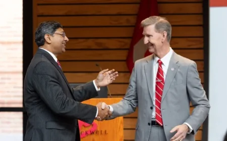Ravi Bellamkonda steps into Ohio State’s top job amid a sudden leadership rupture