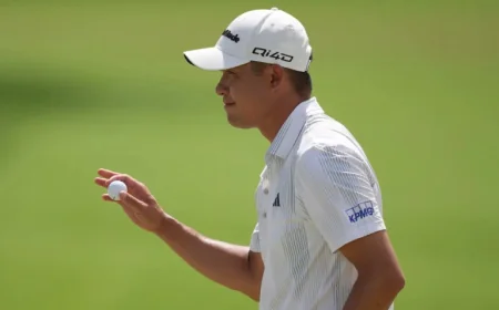 Collin Morikawa withdraws after one hole of The Players Championship