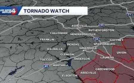 Tornado Warning Columbia Sc: The watch is broad, but the next step is personal