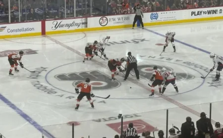 Flyers Dominate Capitals 4-1 with Strong Offensive Performance