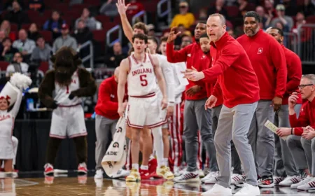 IU Basketball’s Big Ten Tournament Exit Casts Uncertainty on DeVries Era
