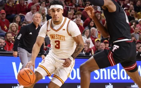 Iowa State Vs Texas Tech: One game, two fan routines, and a quarterfinal morning in Kansas City