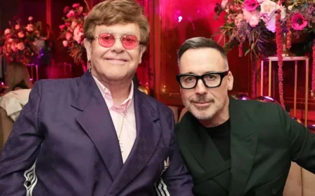 David Furnish Shares Health Update on Elton John: ‘He’s Battling On’