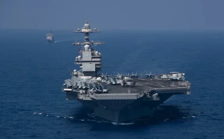 Uss Gerald Ford Aircraft Carrier Fire Reveals Non-Combat Vulnerability During Operation Epic Fury