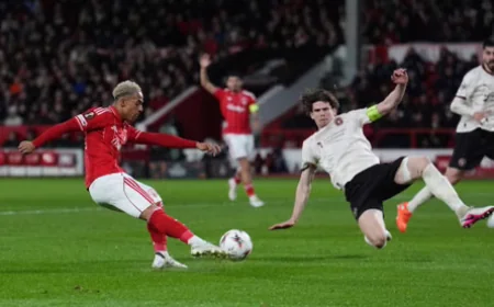Nottingham Forest vs Midtjylland: Danish Side Win 1-0 in Europa League Round of 16 First Leg — Cho Gue-sung Header Seals It