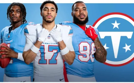 Titans Launch New Uniforms and Logo, Ushering In Franchise’s Next Chapter