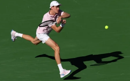 Indian Wells 2026: Learner Tien vs Sinner Live in Quarterfinals — Alcaraz, Medvedev, Zverev All In Action Today