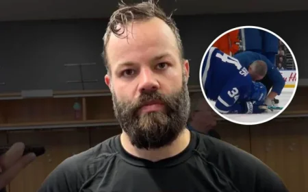 Radko Gudas Strikes Again: Injures Auston Matthews Following Recent Sidney Crosby Hit
