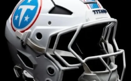 Titans Reveal New Uniforms, Swap Blue Helmets for White
