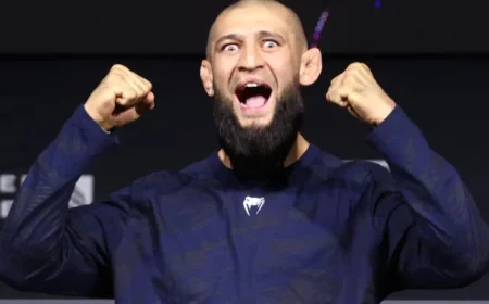 Khamzat Chimaev and Sean Strickland to Headline UFC 328