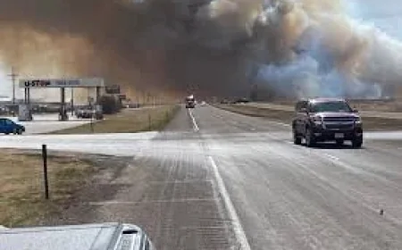 Lincoln County Wildfire Triggers Evacuations as Fast-Moving Grass Fires Sweep Nebraska