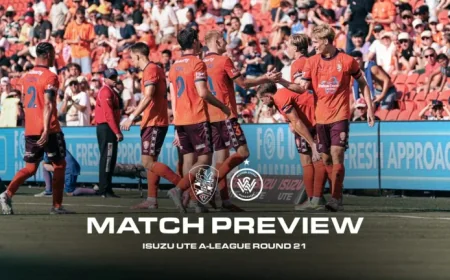 Brisbane Roar Vs Western Sydney Wanderers Fc: Roar Return to Suncorp for Vital Clash