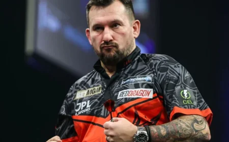 Premier League Darts Results: Clayton limps to Night Six win over Humphries in Nottingham
