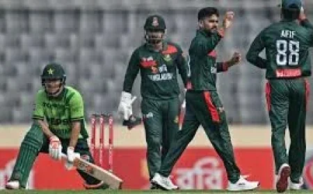 Pak Vs Ban: From 230 for 3 to 274 All Out — The Run-Out That Rewrote Pakistan’s Innings