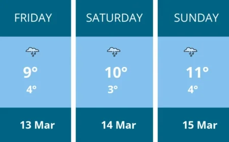 Kingston Weather: 5 Things to Know for a Wet, Breezy Weekend 13 Mar–15 Mar