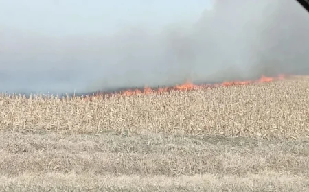 Nebraska Fires: Evacuation Orders Lifted in Lancaster County as Crews Battle Blazes Near Crete and in Dawson County