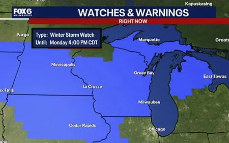 Winter Storm Warning: Major Blizzard Targeting Milwaukee and the Midwest — 5 to 25 Inches of Snow This Weekend