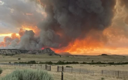 Nebraska Fires 2026: 36,000 Acres Scorched, Farnam Under Evacuation, Red Flag Warning Active Through Saturday