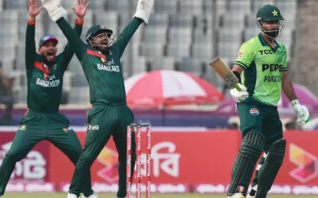 Bangladesh National Cricket Team Vs Pakistan National Cricket Team Match Scorecard as Mirpur Momentum Shifts