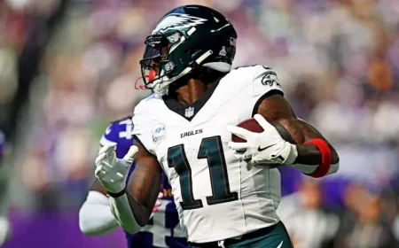 Brian Baldinger Sparks A.J. Brown Trade Rumor to Broncos