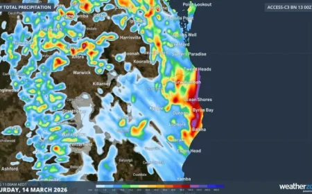 Flash Flooding Byron Bay: Three Rescued and 20 Vehicles Damaged as Intense Storms Hammer Northern Rivers