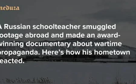 Mr Nobody Against Putin: How Pavel Talankin went from Russian school videographer to Oscar nominee