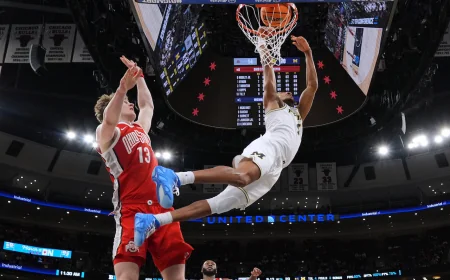 Michigan 71, Ohio State 67 FINAL — Aday Mara Dominates, Wolverines Advance to Big Ten Semis