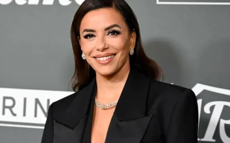 Eva Longoria’s Top Is Held Together by a Button in Photo Amid Travel Show — A Quiet Moment Before the Trailer