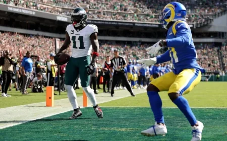 Rams Pursue Trade for Eagles’ A.J. Brown: Sources