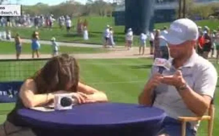 Wyndham Clark shocks Kay Adams with ‘week-long girlfriend’ comment ahead of The Players