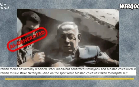 Netanyahu Dead: Viral AI Image and Iranian Rumors Expose a Calculated Information Campaign