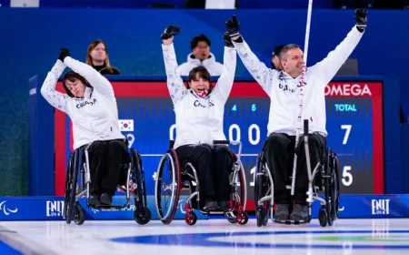 Mark Ideson Drives Canada to Paralympic Wheelchair Curling Final — Unbeaten Road Continues