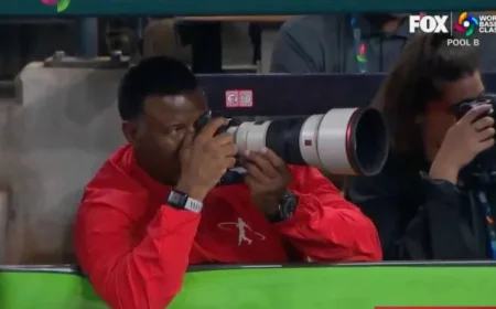 Ken Griffey Jr Brings a Camera to the WBC Sideline, and the Photos Are Going Viral