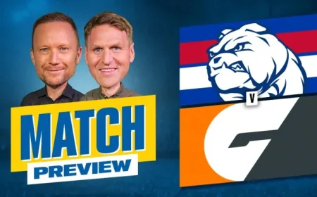 Bulldogs Vs Gws Giants: Preview Coverage Reveals Who Shapes the Round-One Narrative